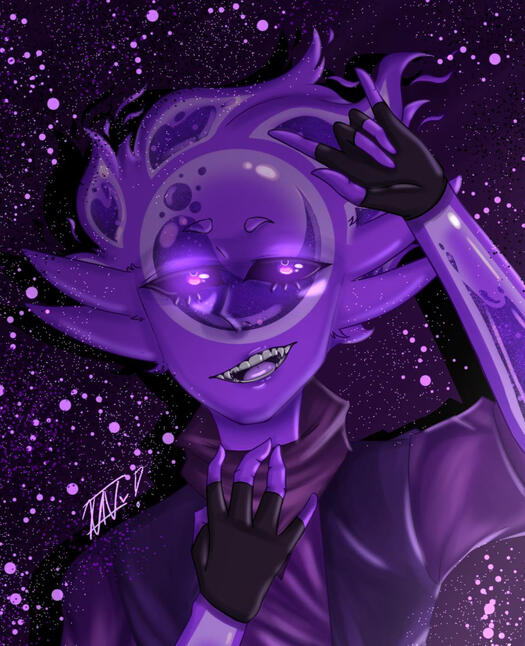 (My Main OC, Purp!)
